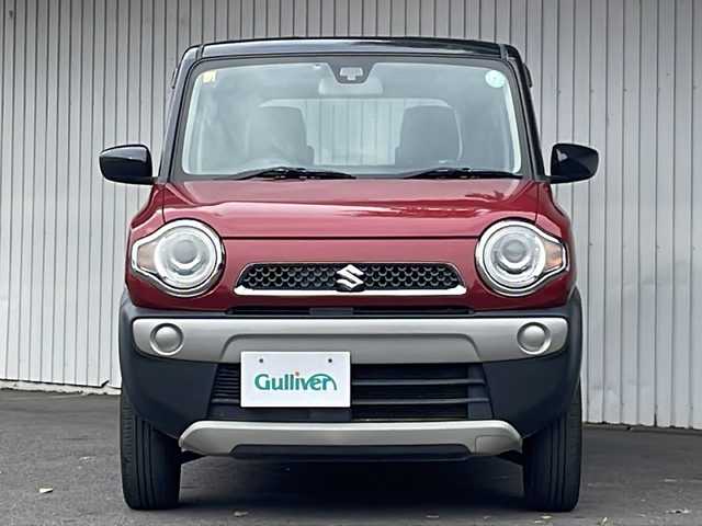 スズキ ハスラー G 道央・札幌 2014(平26)年 13.9万km フェニックスレッドパール/ブルーイッシュブラックパール ４WD/レーダーブレーキサポート/純正ナビ/バックカメラ/ETC/シートヒーター/アイドリングストップ/プッシュスタート/社外アルミ冬タイヤ積込/保証書・取説/スペアキー