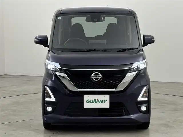 日産 ルークス HWS X プロパイロットED 福岡県 2021(令3)年 1.4万km アメジストパープル ワンオーナー　/純正９型ナビ／フルセグＴＶ　/全方位カメラ　/ＥＴＣ　/前後ドラレコ　/プロパイロット　/コーナーセンサー　/エマージェンシーブレーキ　/レーンキープ　/両側電動スライドドア　/純正１４インチＡＷ　ＬＥＤ