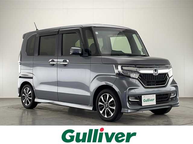 ホンダ Ｎ ＢＯＸ カスタム G L ホンダセンシング 宮崎県 2019(平31)年 7.9万km シャイニンググレーM 禁煙車/ホンダセンシング/純正ナビTV/（VXM-194VFi/CD/DVD/Bluetooth/フルセグTV)/純正バックカメラ/純正ビルトインETC/純正LEDオートライト/純正LEDフォグ/純正エアロ/純正ルーフエンドスポイラー/純正14インチアルミ/純正フロアマット/両側電動スライドドア/アダプティブクルーズコントロール/レーンディパーチャーアラート/クリアランスソナー/ウインカードアミラー/リアプライバシーガラス/プラズマクラスターオートエアコン/スマートキー/プッシュエンジンスタート