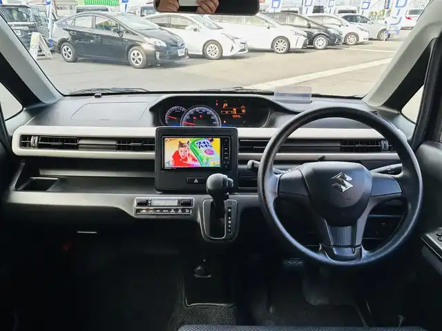 スズキ ワゴンＲ HYBRID FX 岡山県 2019(平31)年 7.3万km ブルーイッシュブラックパール3 (株)IDOMが運営する【じしゃロン岡山店】の自社ローン専用車両になります。こちらは現金またはオートローンご利用時の価格です。自社ローンご希望の方は別途その旨お申付け下さい/・社外ナビゲーション/・Ｂｌｕｅｔｏｏｔｈ/・フルセグ/・オートライト/・セーフティＰＫＧ