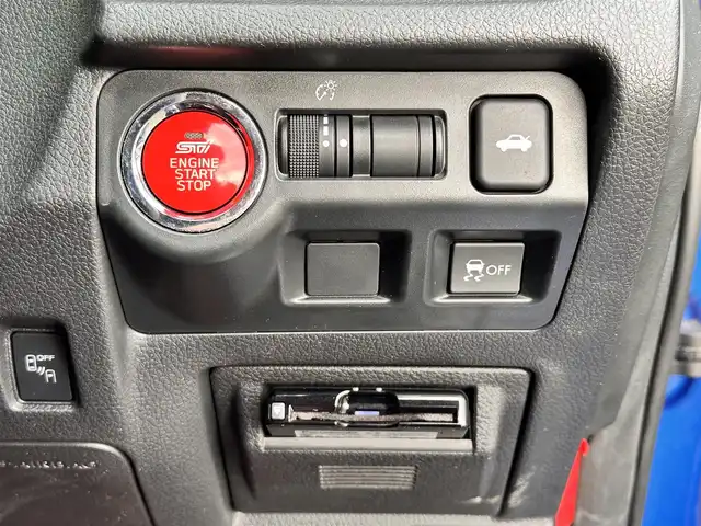スバル ＷＲＸ ＳＴＩ STI 宮城県 2017(平29)年 4.9万km WRブルーパール アドバンスドセイフティパッケージ/・リヤビークルディテクション/・サイドビューモニター/・ハイビームアシスト/・フロントワイパーデアイサー/・撥水加工フロンドアガラス/・パワーシート（運転席）/・フットランプ付サテンメッキドアミラー/・ウェルカムライティング/＝＝＝/フロントスポイラー/リアスポイラー/車高調/社外ナビ（KXM-H701）/・CD/DVD/・Bluetooth/・フルセグTV/ビルトインETC/ハーフレザーシート/LEDヘッドランプ/フォグランプ/オートライト/スマートキー＆プッシュスタート/電動格納ミラー/純正18インチAW/W/サイド/カーテン/ニーエアバッグ