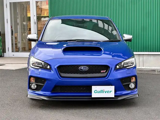 スバル ＷＲＸ ＳＴＩ STI 宮城県 2017(平29)年 4.9万km WRブルーパール アドバンスドセイフティパッケージ/・リヤビークルディテクション/・サイドビューモニター/・ハイビームアシスト/・フロントワイパーデアイサー/・撥水加工フロンドアガラス/・パワーシート（運転席）/・フットランプ付サテンメッキドアミラー/・ウェルカムライティング/＝＝＝/フロントスポイラー/リアスポイラー/車高調/社外ナビ（KXM-H701）/・CD/DVD/・Bluetooth/・フルセグTV/ビルトインETC/ハーフレザーシート/LEDヘッドランプ/フォグランプ/オートライト/スマートキー＆プッシュスタート/電動格納ミラー/純正18インチAW/W/サイド/カーテン/ニーエアバッグ