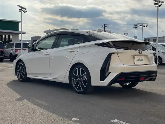 トヨタ プリウス ＰＨＶ S GRスポーツ 東京都 2019(令1)年 4.2万km ホワイトパールクリスタルシャイン 9インチナビ  /ハーフレザー/ ETC  /ドラレコ レーダークルーズ　/追従クルコン /フルセグTV /フロアマット純正/ LEDヘッドライト/ コーナーセンサー /車外カメラ（バック）/ カーテンエアバック