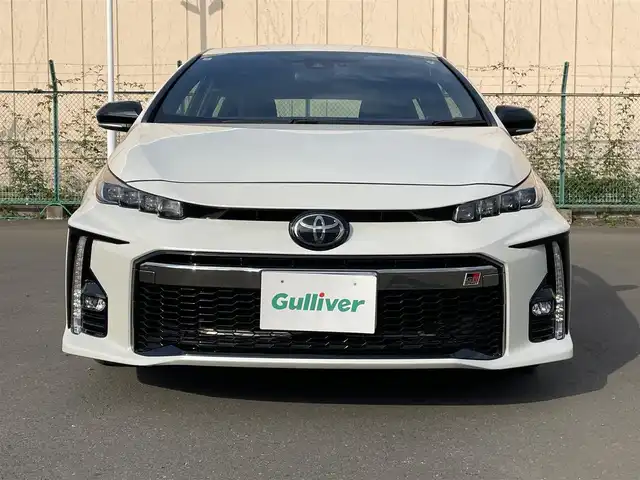 トヨタ プリウス ＰＨＶ S GRスポーツ 東京都 2019(令1)年 4.2万km ホワイトパールクリスタルシャイン 9インチナビ  /ハーフレザー/ ETC  /ドラレコ レーダークルーズ　/追従クルコン /フルセグTV /フロアマット純正/ LEDヘッドライト/ コーナーセンサー /車外カメラ（バック）/ カーテンエアバック