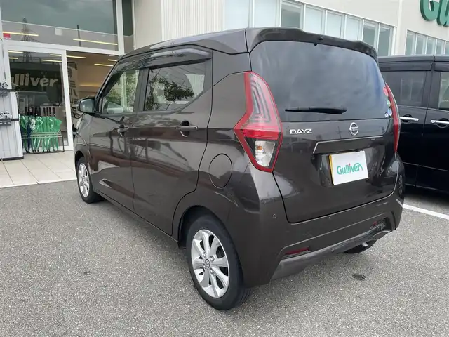 日産 デイズ X 石川県 2021(令3)年 3.5万km アッシュブラウンM エマージェンシーブレーキ/純正9型ナビ/フルセグTV/アラウンドビューモニター/ベンチシート/ETC/純正アルミホイール/インテリキー/プッシュスタート/保証書