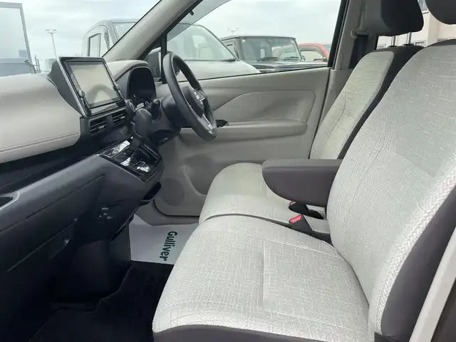 日産 デイズ X 石川県 2021(令3)年 3.5万km アッシュブラウンM エマージェンシーブレーキ/純正9型ナビ/フルセグTV/アラウンドビューモニター/ベンチシート/ETC/純正アルミホイール/インテリキー/プッシュスタート/保証書
