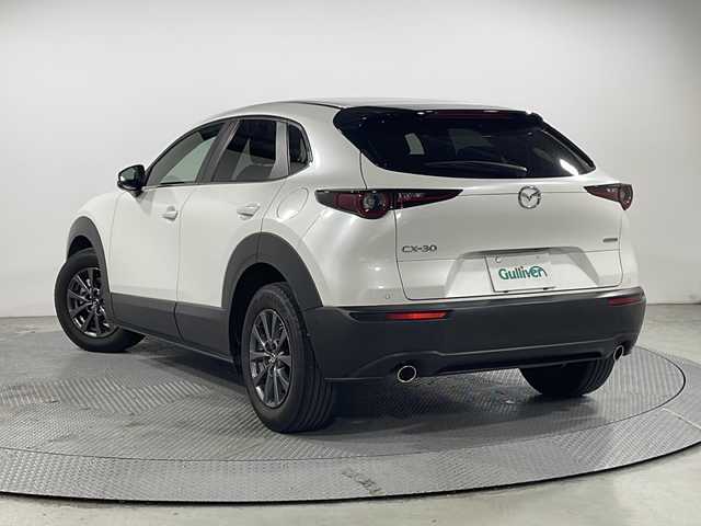 マツダ ＣＸ－３０ 20S 広島県 2021(令3)年 4.9万km スノーフレイクホワイトパールマイカ 純正８．８型ナビ　/３６０°ビューモニター　/レーダークルーズコントロール　/フルセグ　/オートハイビーム　　/レーンキープアシスト　/衝突軽減ブレーキ　/コーナーセンサー　/LEDヘッドランプ　/フォグランプ　/ETC/純正16インチアルミホイール(215/65/R16)/エアバック（運転席/助手席/サイド）