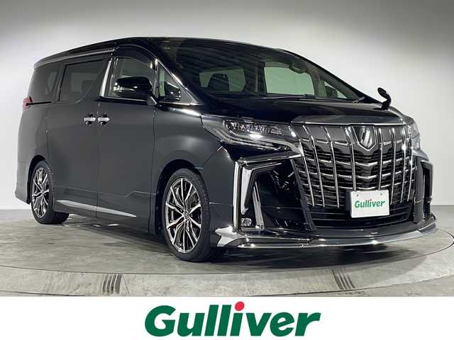 トヨタ アルファード S Cパッケージ 福岡県 2019(令1)年 2.3万km ブラック サンルーフ/モデリスタエアロ/アルパイン11インチナビ/アルパインフリップダウンモニター/Wedsクレンツェ19インチ/レグノ245/40R19/ダウンサス/フルセグテレビ/黒革シート/シートヒーター/シートクーラー/レーダークルーズコントロール/両側パワースライドドア/デジタルインナーミラー/パワーバックドア/ETC/BSM/ドアバイザー/ステアリングヒーター