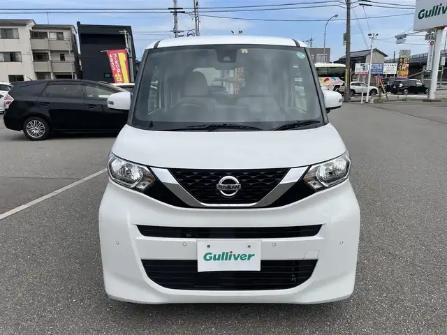 日産 ルークス X 石川県 2022(令4)年 5.5万km ホワイトパール 純正メモリーナビ/純正CD/フルセグTV/アラウンドビューモニター/インテリキー/プッシュスタート/電動ミラー/ベンチシート/エマージェンシーブレーキ/アイドリングストップ/オートエアコン