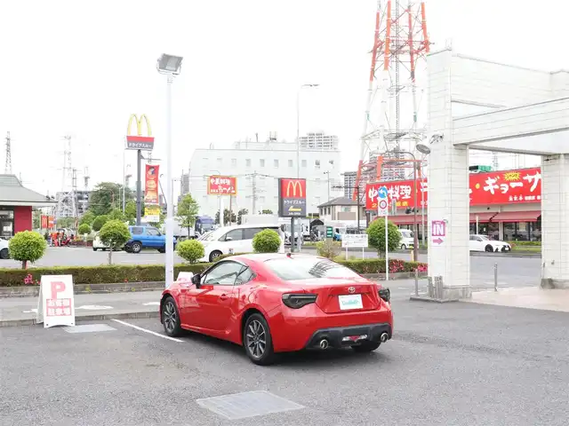 トヨタ ８６ G 神奈川県 2012(平24)年 6.4万km ライトニングレッド 純正メモリナビ/フルセグテレビ/ドアバイザー/LEDヘッドライト/16インチ純正AW205/55R16