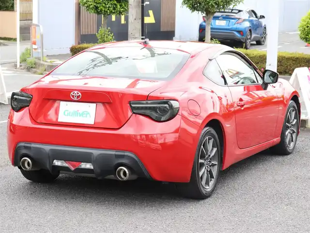 トヨタ ８６ G 神奈川県 2012(平24)年 6.4万km ライトニングレッド 純正メモリナビ/フルセグテレビ/ドアバイザー/LEDヘッドライト/16インチ純正AW205/55R16