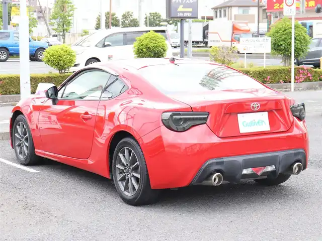トヨタ ８６ G 神奈川県 2012(平24)年 6.4万km ライトニングレッド 純正メモリナビ/フルセグテレビ/ドアバイザー/LEDヘッドライト/16インチ純正AW205/55R16