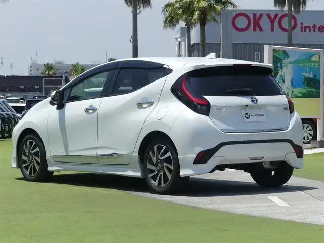 トヨタ アクア Z 千葉県 2022(令4)年 1.8万km プラチナホワイトパールマイカ 外部検査実施済み/ワンオーナー/モデリスタエアロ(前、横、後下、後)/Apple car play/純正メモリナビ/(フルセグTV/Bluetooth/USB)/パノラミックビューモニター/ハーフレザーシート/D席パワーシート/前席シートヒーター/ブラインドスポットモニター/ヘッドアップディスプレイ/セーフティセンス/・プリクラッシュセーフティ/・レーントレーシングアシスト/・レーダークルーズコントロール/・オートマチックハイビーム/・ロードサインアシスト/LEDヘッドライト/スマートキー/ビルトインETC2.0/前後ドライブレコーダー/ステアリングヒーター/100V電源/横滑り防止機能/純正16インチアルミホイール/カーテンエアバック/保証書/取扱説明書/スペアキー