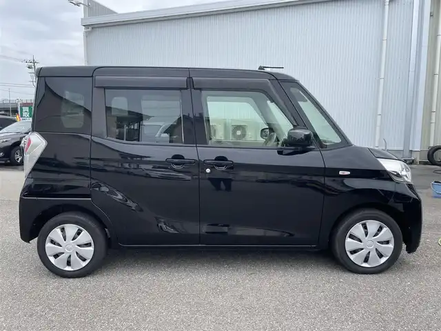 三菱 ｅＫスペース M e－アシスト 石川県 2018(平30)年 3.6万km アメジストブラック レーダーブレーキ/社外ディスプレイオーディオ/キーレスキー/シートヒーター/ベンチシート/両側スライドドア/アイドリングストップ