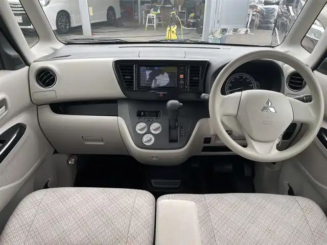 三菱 ｅＫスペース M e－アシスト 石川県 2018(平30)年 3.6万km アメジストブラック レーダーブレーキ/社外ディスプレイオーディオ/キーレスキー/シートヒーター/ベンチシート/両側スライドドア/アイドリングストップ