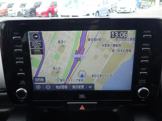 トヨタ ＧＲヤリス RZ ハイパフォーマンス 千葉県 2022(令4)年 1.8万km プラチナホワイトパールマイカ Toyota Safety Sense/・プリクラッシュセーフティ/・レーンディパーチャーアラート/・オートハイビーム/・レーダークルーズコントロール/・ブラインドスポットモニター/・RCTA（リヤクロストラフィックアラート）/ハーフレザーシート/前席シートヒーター/純正コネクティッドナビ/地デジTV/【Bluetooth接続】/バックカメラ/ドライブレコーダー（前後撮影）【DC-DR652】/革巻きステアリング/ステアリングヒーター/ステアリングスイッチ/ETC（2.0）/LEDヘッドライト/ウインカーミラー/クリアランスソナー/純正18インチアルミホイル/サイド/カーテンエアバッグ/スマートキー