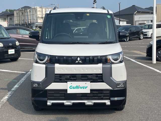 三菱 デリカミニ G 長崎県 2023(令5)年 4.3万km アメジストブラック/シルキーホワイト 社外ナビ/Bluetooth/バックカメラ/左側パワースライドドア/ハーフレザー調シート/前席シートヒーター/ステアリングスイッチ/オートライト/LEDヘッドライト/コーナーセンサー/ETC