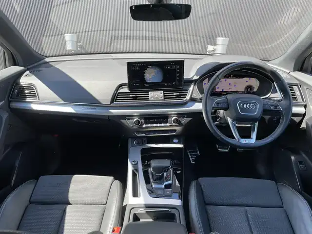 アウディ アウディ Ｑ５ SB 40TDIクワトロ Sライン 長野県 2022(令4)年 1.4万km ミトスブラックメタリック バーチャルコックピット　/３６０°ビュー　/パワーシート　/全席シートヒーター　/パークアシスト　/レーンアシスト　/プレセンス　/サイドアシスト　/パークエイド　/ＰＷバックドア　/ドライブセレクト