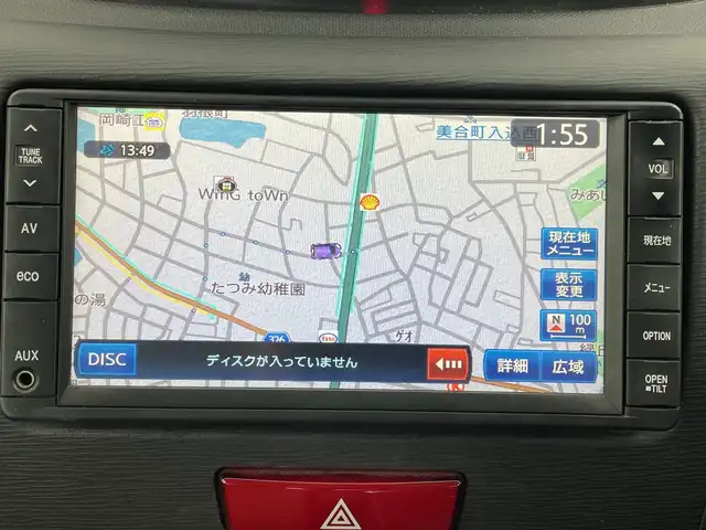 ダイハツ ムーヴ X リミテッド 愛知県 2012(平24)年 6万km シルキーマルーンクリスタルメタリック 社外ナビ/・バックカメラ/・CD/・ワンセグテレビ/スマートキー/パワーステアリング/パワーウィンドウ/純正フロアマット/純正１４インチアルミ/ハロゲンヘッドライト/オートエアコン/アイドリングストップ