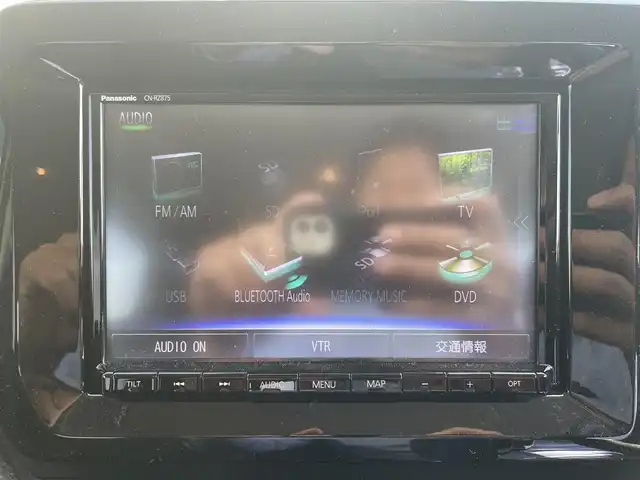 スズキ ソリオ バンディット HV MV 富山県 2022(令4)年 4.8万km ピュアホワイトP ワンオーナー/ブレーキサポート/レーダークルーズコントロール/ヘッドアップディスプレイ/アラウンドビューモニター/純正9インチナビ/フルセグTV/ＤＶＤ再生/Bluetooth/両側自動ドア/前席シートヒーター/スマートキー/コーナーセンサー/アイドリングストップ/ビルトインETC/LEDオートライト/LEDフォグライト