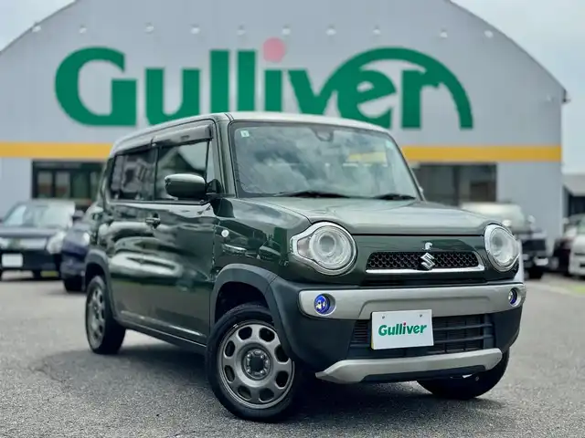 スズキ ハスラー G 滋賀県 2015(平27)年 8.1万km クールカーキPM 純正ディスプレイオーディオ/　Bluetooth CD  DVD ラジオ/バックカメラ/ドライブレコーダー前後/レーダーブレーキサポート/シートヒーター/スマートキー×2/プッシュスタート/フォグランプ/電動格納ミラー/純正フロアマット/取説/保証書