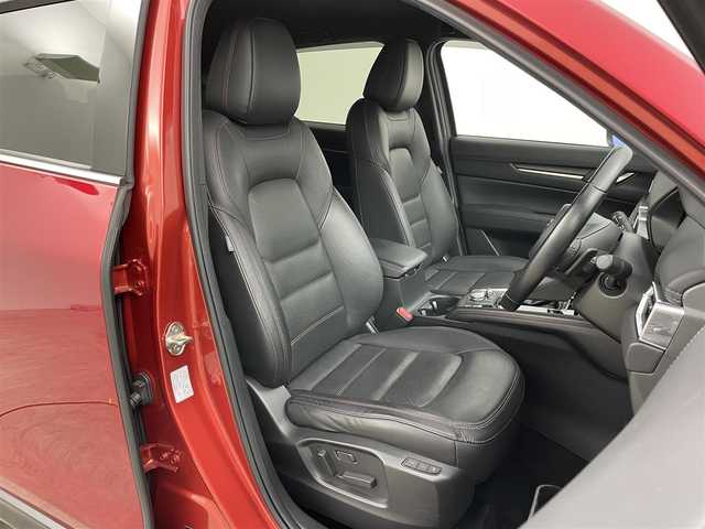 マツダ ＣＸ－５ XD スポーツアピアランス 岡山県 2022(令4)年 5.4万km ソウルレッドクリスタルM 純正10.25型SDナビゲーション/(BT/USB/スマホ連携/フルセグTV)/ドライビングポジションサポートパッケージ/・運転席10wayパワーシート＆シートメモリー/・運転席、助手席シートヒーター/・ステアリングヒーター/360°ビュー・モニター/純正ドライブレコーダー前後/衝突軽減ブレーキ/レーダークルーズコントロール/レーンキープアシスト/黒レザーシート/パワーバックドア/LEDオートヘッドライト/純正19インチAW/ETC