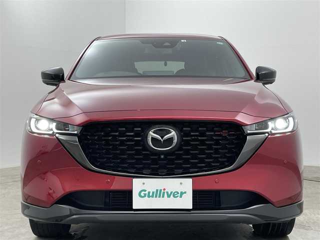 マツダ ＣＸ－５ XD スポーツアピアランス 岡山県 2022(令4)年 5.4万km ソウルレッドクリスタルM 純正10.25型SDナビゲーション/(BT/USB/スマホ連携/フルセグTV)/ドライビングポジションサポートパッケージ/・運転席10wayパワーシート＆シートメモリー/・運転席、助手席シートヒーター/・ステアリングヒーター/360°ビュー・モニター/純正ドライブレコーダー前後/衝突軽減ブレーキ/レーダークルーズコントロール/レーンキープアシスト/黒レザーシート/パワーバックドア/LEDオートヘッドライト/純正19インチAW/ETC