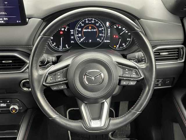 マツダ ＣＸ－５ XD スポーツアピアランス 岡山県 2022(令4)年 5.4万km ソウルレッドクリスタルM 純正10.25型SDナビゲーション/(BT/USB/スマホ連携/フルセグTV)/ドライビングポジションサポートパッケージ/・運転席10wayパワーシート＆シートメモリー/・運転席、助手席シートヒーター/・ステアリングヒーター/360°ビュー・モニター/純正ドライブレコーダー前後/衝突軽減ブレーキ/レーダークルーズコントロール/レーンキープアシスト/黒レザーシート/パワーバックドア/LEDオートヘッドライト/純正19インチAW/ETC
