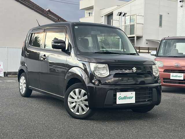 スズキ ＭＲワゴン X 愛知県 2014(平26)年 7万km アーバンブラウンパールメタリック バックカメラ/CD/ドアバイザー/冬タイヤ４本アルミ付き/取扱説明書/保証書/記録簿