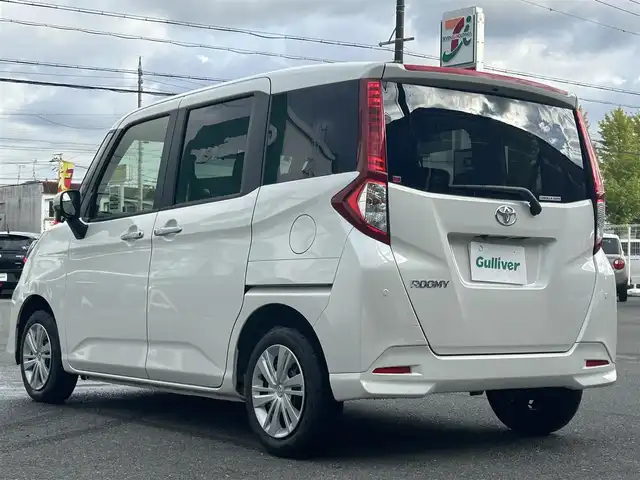 トヨタ ルーミー G 愛知県 2025(令7)年 0.1万km パールホワイトⅢ ワンオーナー/フルセグテレビ/バックカメラ/アラウンドビュー/Bluetooth/アイドリングストップ/ウィンカーミラー/プッシュスタート/両側パワースライドドア/レーンキープ/衝突軽減ブレーキ/前後ドラレコ