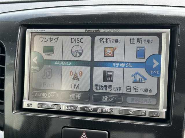 スズキ ワゴンＲ 20周年記念車 福岡県 2013(平25)年 4.2万km ミステリアスバイオレットパール ・純正7インチナビ/（ワンセグ/CD/DVD/AM/FM/SD/VTR/iPod）/・横滑り防止装置/・衝突被害軽減システム/・LEDヘッドライト/・D席シートヒーター/・電動格納ミラー/・ウィンカーミラー/・純正ドアバイザー/・サイドエアロ/・純正アルミ/・純正フロアマット/・ISOFIX/・スマートキー/・スペアキー