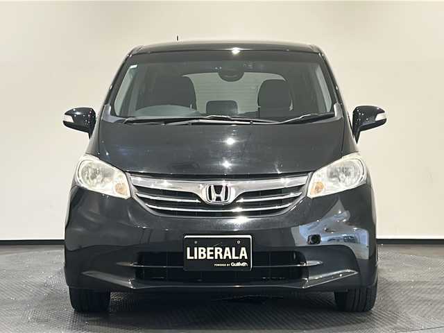 ホンダ フリード G ジャストセレクション 新潟県 2012(平24)年 10.5万km プレミアムブラキッシュパール 社外SDナビ（TV/DVD/BT）/バックカメラ/クルーズコントロール/両側パワースライドドア/純正フロアマット/ドアバイザー/リモコンキー/ドライブレコーダー/ETC