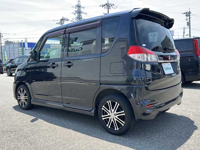 スズキ ソリオ バンディット DJE 石川県 2014(平26)年 5.6万km ブルーイッシュブラックパール3 社外SDナビ/フルセグテレビ/Bluetooth/バックカメラ/ドライブレコーダー/スマートキー/アイドリングストップ/プッシュスタート/ウィンカーミラー/ドアバイザー/パワースライドドア/LEDヘッドライト/オートライト/社外15インチアルミ
