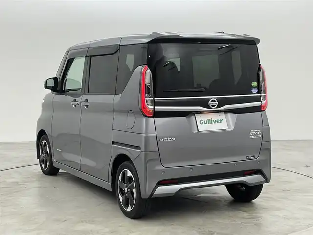日産 ルークス HWS X プロパイロットED 福岡県 2020(令2)年 4.3万km チタニウムグレーメタリック 純正９型ナビ（フルセグＴＶ）　/アラウンドビューモニター　/ＥＴＣ　/ナビ連動前方ドラレコ　/プロパイロット　/コーナーセンサー　/エマージェンシーブレーキ　/レーンキープ　/両側電動スライドドア　/純正１４インチＡＷ