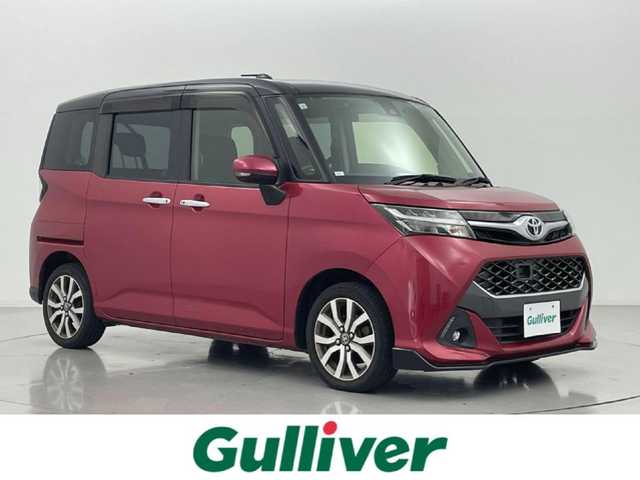 トヨタ タンク カスタムG－T 熊本県 2017(平29)年 4.2万km ブラックマイカ/マゼンダベリーメタリック 純正ナビNSZT-Y66T（ＣＤ・ＤＶＤ・フルセグ・ＢＴ・ＳＤ）/バックカメラ　/純正前方ドライブレコーダー　/両側パワースライドドア　/ビルトインＥＴＣ２．０　/両側パワースライドドア　/衝突軽減ブレーキ　/横滑り防止　/アイドリングストップ/クルーズコントロール/前席シートヒーター/後ろのみコーナーセンサー/ドアバイザー/純正フロアマット/純正１５インチAW/オートライト/LEDヘッドライト/フォグランプ/スマートキー/プッシュスタート/保証書