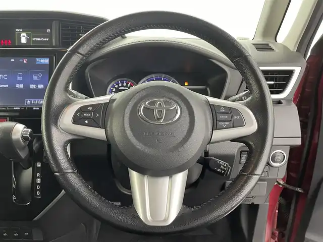 トヨタ タンク カスタムG－T 熊本県 2017(平29)年 4.2万km ブラックマイカ/マゼンダベリーメタリック 純正ナビNSZT-Y66T（ＣＤ・ＤＶＤ・フルセグ・ＢＴ・ＳＤ）/バックカメラ　/純正前方ドライブレコーダー　/両側パワースライドドア　/ビルトインＥＴＣ２．０　/両側パワースライドドア　/衝突軽減ブレーキ　/横滑り防止　/アイドリングストップ/クルーズコントロール/前席シートヒーター/後ろのみコーナーセンサー/ドアバイザー/純正フロアマット/純正１５インチAW/オートライト/LEDヘッドライト/フォグランプ/スマートキー/プッシュスタート/保証書
