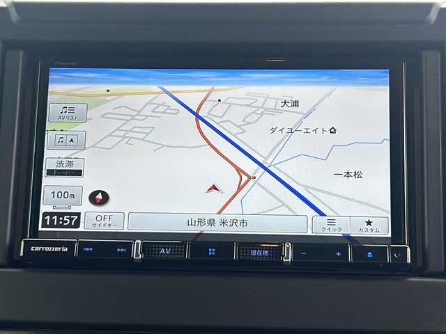 スズキ ジムニー XC 山形県 2024(令6)年 1.7万km ブルーイッシュブラックパール3 禁煙車/４WD/デュアルセンサーブレーキ/レーンキープアシスト/横滑り防止装置/クルーズコントロール/社外SDナビ/（Bluetooth/フルセグ/DVD/AM/FM)/ステアリングスイッチ/アイドリングストップ/前席シートヒーター/ETC/社外フロアマット/オートLEDヘッドライト/フォグランプ/背面タイヤ/社外スタッドレスタイヤ車載/（175/80/R16)5mm 4本