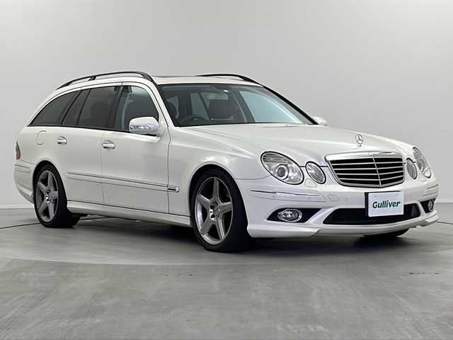 メルセデス・ベンツ Ｅ３５０ ワゴン アバンギャルド 栃木県 2008(平20)年 11.5万km カルサイトホワイト 黒革シート/サンルーフ/ルーフレール/純正ナビ/パドルシフト/D/Nパワーシート/D/Nシートヒーター/パワーバックドア/ETC/スペアキー