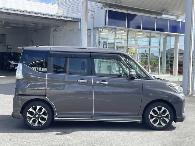 スズキ ソリオ バンディット Fリミテッド 茨城県 2017(平29)年 9万km ミネラルグレーM (株)IDOMが運営する【じしゃロン水戸店】の自社ローン専用車両になりますこちらは現金またはオートローンご利用時の価格です。自社ローンご希望の方は別途その旨お申付け下さい/ナビ（フルセグ/Bluetooth/CD/DVD)/両側パワスラ/バックカメラ/衝突被害軽減システム/横滑り防止装置/アイドリングストップ/シートヒーター/ハーフレザー/純正LEDライト/純正AW/純正フロアマット