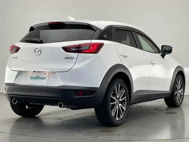 マツダ ＣＸ－３ XD ツーリング 愛知県 2015(平27)年 4.3万km クリスタルホワイトパールマイカ 純正ナビ　ＢＯＳＥ　バックカメラ　禁煙車　ＨＵＤ　セーフティクルーズＰＫＧ　衝突軽減　追従クルコン　オートハイビーム　イノベーションＰＫＧ　ＬＥＤライト　フォグ　ＤＶＤ　フルセグ　前後ドラレコ　ＥＴＣ　オートワイパー　パドルシフト　スマートキー