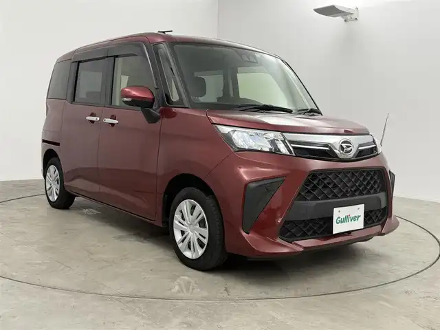 ダイハツ トール G 愛知県 2023(令5)年 2.4万km ファイアークォーツレッドM スマートアシスト/両側パワースライドドア/純正SDナビ/・フルセグTV/・Bluetooth/・AM/FM/アラウンドビューモニター/ステアリングリモコン/ドライブレコーダー/LEDライト/パーキングソナー/ETC