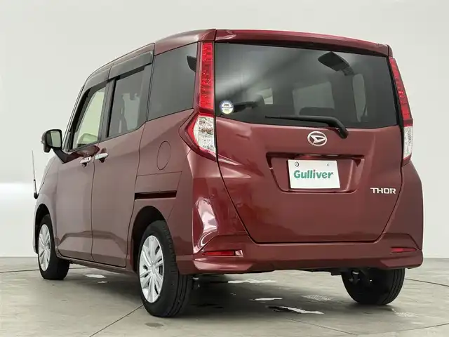ダイハツ トール G 愛知県 2023(令5)年 2.4万km ファイアークォーツレッドM スマートアシスト/両側パワースライドドア/純正SDナビ/・フルセグTV/・Bluetooth/・AM/FM/アラウンドビューモニター/ステアリングリモコン/ドライブレコーダー/LEDライト/パーキングソナー/ETC