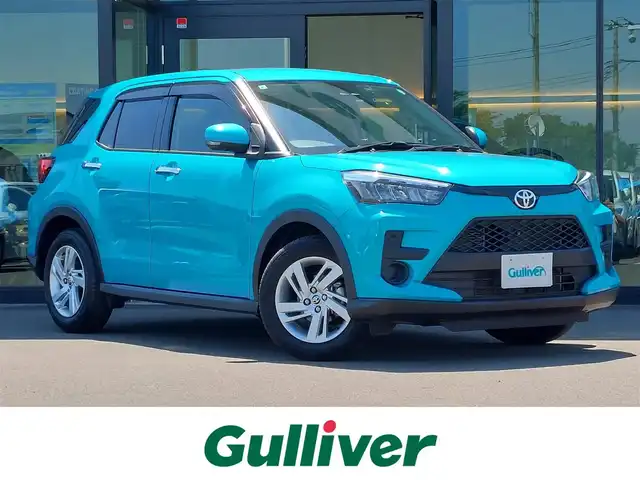 トヨタ ライズ G 東京都 2021(令3)年 3.1万km ターコイズブルーマイカメタリック ワンオーナー/パノラミックビューパッケージ/・9インチディスプレイオーディオ/・スマートフォン連携/・Apple Car Play/・Android Auto/・Bluetooth/・フルセグTV/ドライブレコーダー/ETC/LEDヘッドライト/純正16インチアルミホイール/ブラインドスポットモニター/コーナーセンサー/衝突回避支援ブレーキ/車線逸脱警報/オートハイビーム/スマートキー/スペアキー
