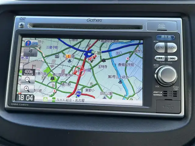 ホンダ フィット XH ファインスタイル 愛知県 2013(平25)年 6.9万km プレミアムホワイトパール 純正ナビ/(CD/DVD/ワンセグ)/シートヒーター/ハーフレザー/ビルトインETC/ドライブレコーダー/オートライト/レザーステアリング/スペアキー/保証書/取扱説明書
