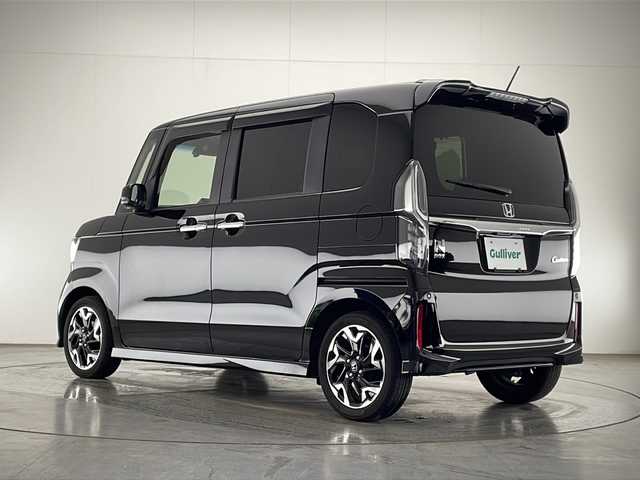 ホンダ Ｎ ＢＯＸ カスタム G L ターボ ホンダセンシング 宮崎県 2020(令2)年 7.3万km クリスタルブラックパール 禁煙車/ホンダセンシング/純正8型ナビTV/（VXU-207NBi/CD/DVD/Bluetooth/フルセグTV)/純正バックカメラ/純正ビルトインETC/純正ドライブレコーダー/純正LEDオートライト/純正LEDフォグ/純正15インチアルミ/純正エアロ/純正ルーフエンドスポイラー/純正フロアマット/社外革調シートカバー/両側電動スライドドア/アダプティブクルーズコントロール/レーンディパーチャーアラート/クリアランスソナー/パドルシフト/オートエアコン/前席シートヒーター/ウインカードアミラー/スマートキー/プッシュエンジンスタート/新車時保証書/取扱い説明書