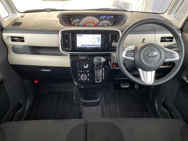 ダイハツ ムーヴ キャンバス G ブラックインテリア VS SAⅢ 愛知県 2021(令3)年 3.2万km スムースグレーマイカメタリック/ファイアークォーツレッドメタリック 2トーン 純正ナビ/全方位カメラ/両側パワースライドドア/シートヒーター/コーナーセンサー/レーンキープアシスト/衝突軽減システム/フルセグ/CD DVD/Bluetooth/ステアリングスイッチ/スマートキー/プッシュスタート