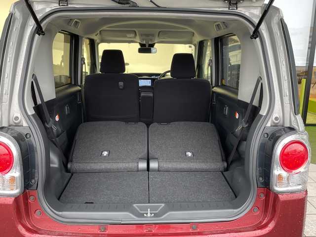 ダイハツ ムーヴ キャンバス G ブラックインテリア VS SAⅢ 愛知県 2021(令3)年 3.2万km スムースグレーマイカメタリック/ファイアークォーツレッドメタリック 2トーン 純正ナビ/全方位カメラ/両側パワースライドドア/シートヒーター/コーナーセンサー/レーンキープアシスト/衝突軽減システム/フルセグ/CD DVD/Bluetooth/ステアリングスイッチ/スマートキー/プッシュスタート