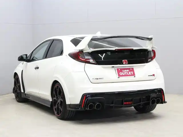 ホンダ シビック タイプR 三重県 2016(平28)年 1.9万km チャンピオンシップホワイト 6MT/純正ナビ（VXM-165VFi)/　フルセグTV/CD/DVD/Bluetooth/バックカメラ/ETC/LEDヘッドライト/フォグランプ/オートライト/クルーズコントロール/ステアリングリモコン/ブレンボキャリパー/シートリフター /センターコンソール/19インチアルミホイール/オートエアコン