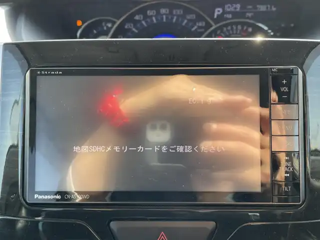 ダイハツ タント カスタム X トップED SAⅡ 長崎県 2015(平27)年 8万km ディープブルークリスタルマイカ 社外SDナビ/CD/DVD/BT/フルセグTV/バックカメラ/左側パワースライドドア/合皮ハーフレザーシート/スマートアシスト2/LEDヘッドライト/オートライト/純正14インチAW/ETC