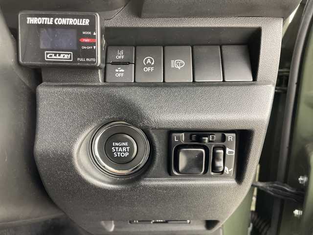 スズキ ジムニー XC 群馬県 2022(令4)年 3.5万km ジャングルグリーン ４ＷＤターボ　ルーフキャリア　ナビ　フルセグＴＶ　ドラレコ　ＥＴＣ　シートヒーター　ヘッドライトウォッシャー　フォグランプ　電動格納ミラー　クルーズコントロール　レーンキープアシスト　背面タイヤ　禁煙